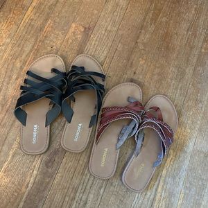2 Kohls Sandals